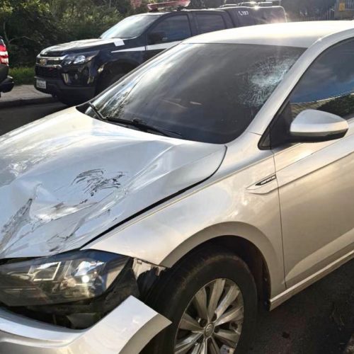 Polícia Civil localiza em Carambeí carro envolvido em atropelamento fatal na BR-376