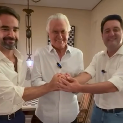 Caiado se filia ao PSD e se junta a Ratinho Jr. e Eduardo Leite em articulação presidencial