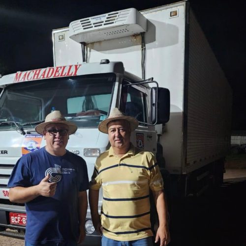 Primeiro caminhão de doações de carambeienses é enviado para o RS