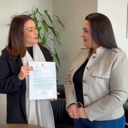 Prefeita Elisangela anuncia pavimentação de 3,2 km da Estrada do Catanduvas&nbsp;