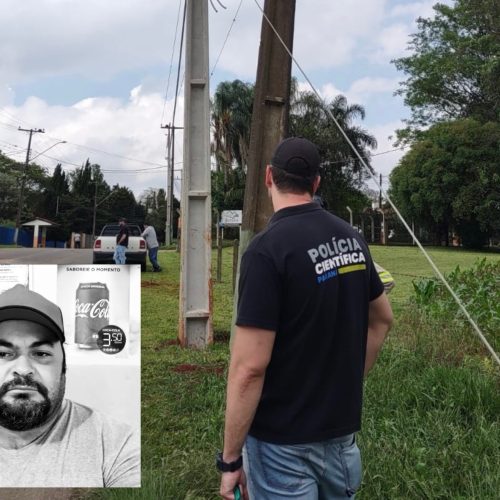 Identificado trabalhador que morreu em acidente elétrico em Carambeí