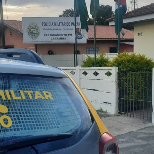 Polícia Militar identifica suspeito de furto em Carambeí